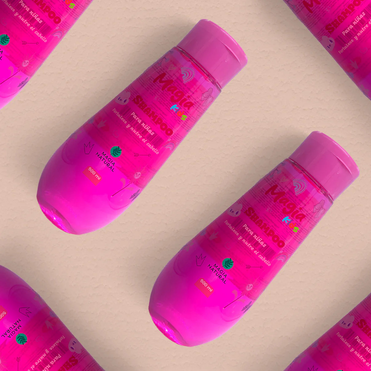 SHAMPOO KIDS PARA NIÑAS 500 ML DE MAGIA NATURAL