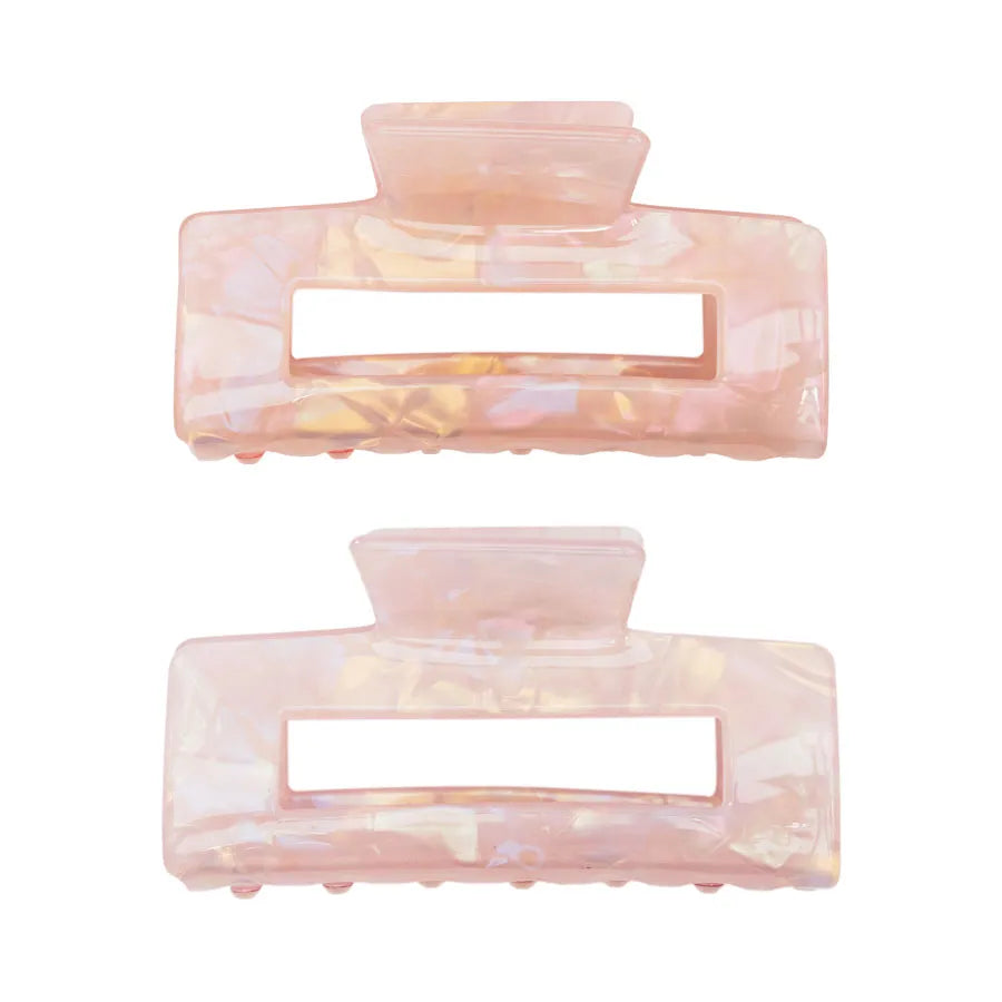 HAIR CLIPS X2 RECTANGULAR DE TRENDY