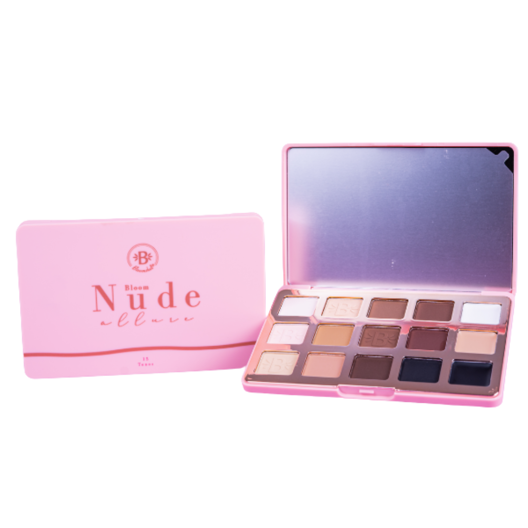 PALETA DE SOMBRAS BLOOM NUDE ALLURE DE BLOOMSHELL