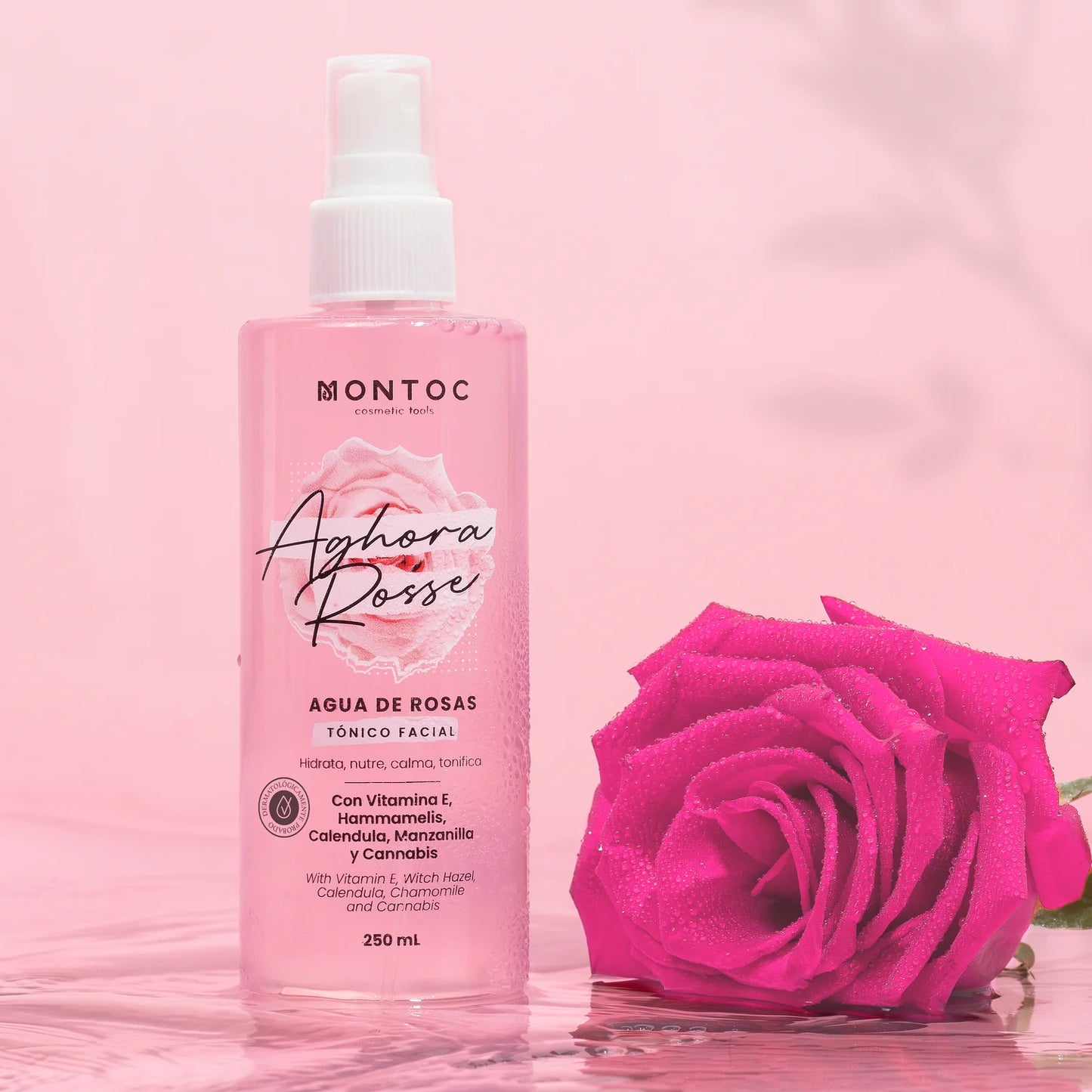 TÓNICO FACIAL AGHORA ROSSE 250 ML DE MONTOC