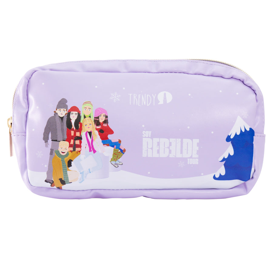 KIT DE BROCHAS MORADO X 7 SOY REBELDE TOUR DE TRENDY