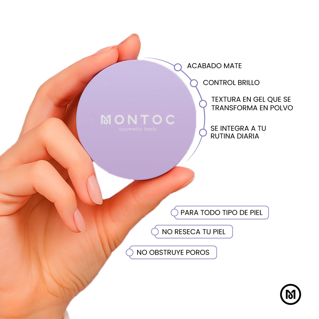 POLVO COMPACTO EN GEL OIL CONTROL DE MONTOC