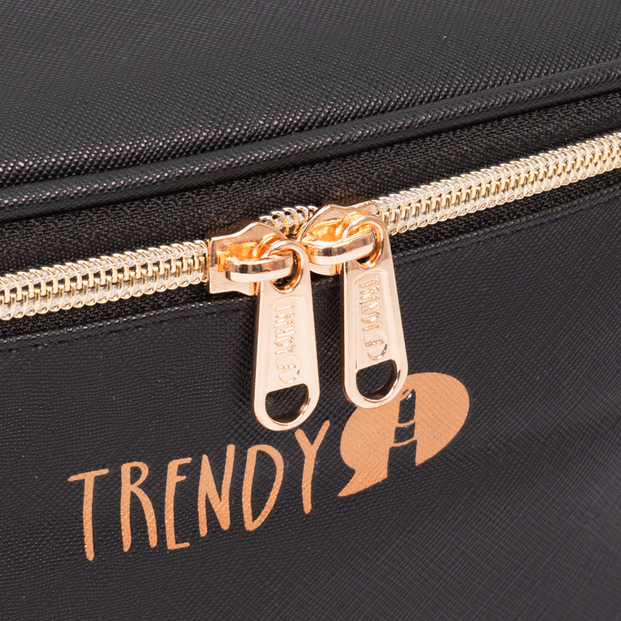 BAÚL MEDIANO NEGRO DE TRENDY