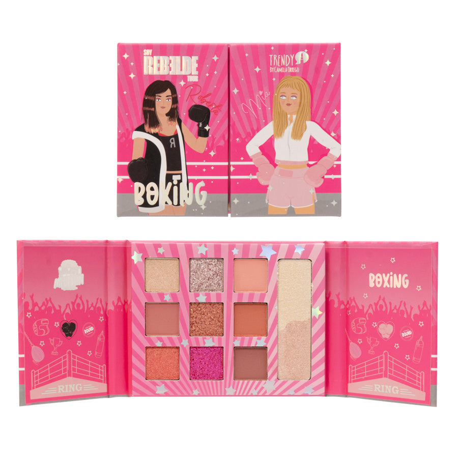 PALETA DE SOMBRAS BOXING RBD DE TRENDY