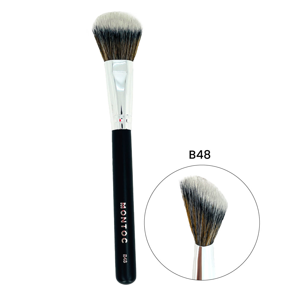 BROCHA PARA BASE, CONTORNO Y RUBOR B48 DE MONTOC