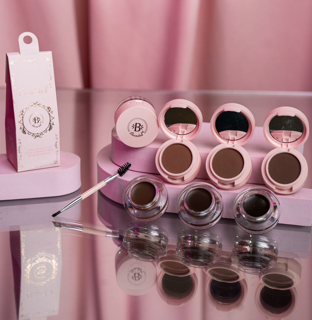 KIT DE CEJAS BROW SHELL DE BLOOMSHELL