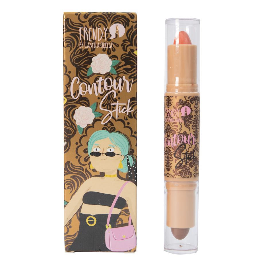 CONTORNO EN BARRA DOBLE CON RUBOR DE TRENDY