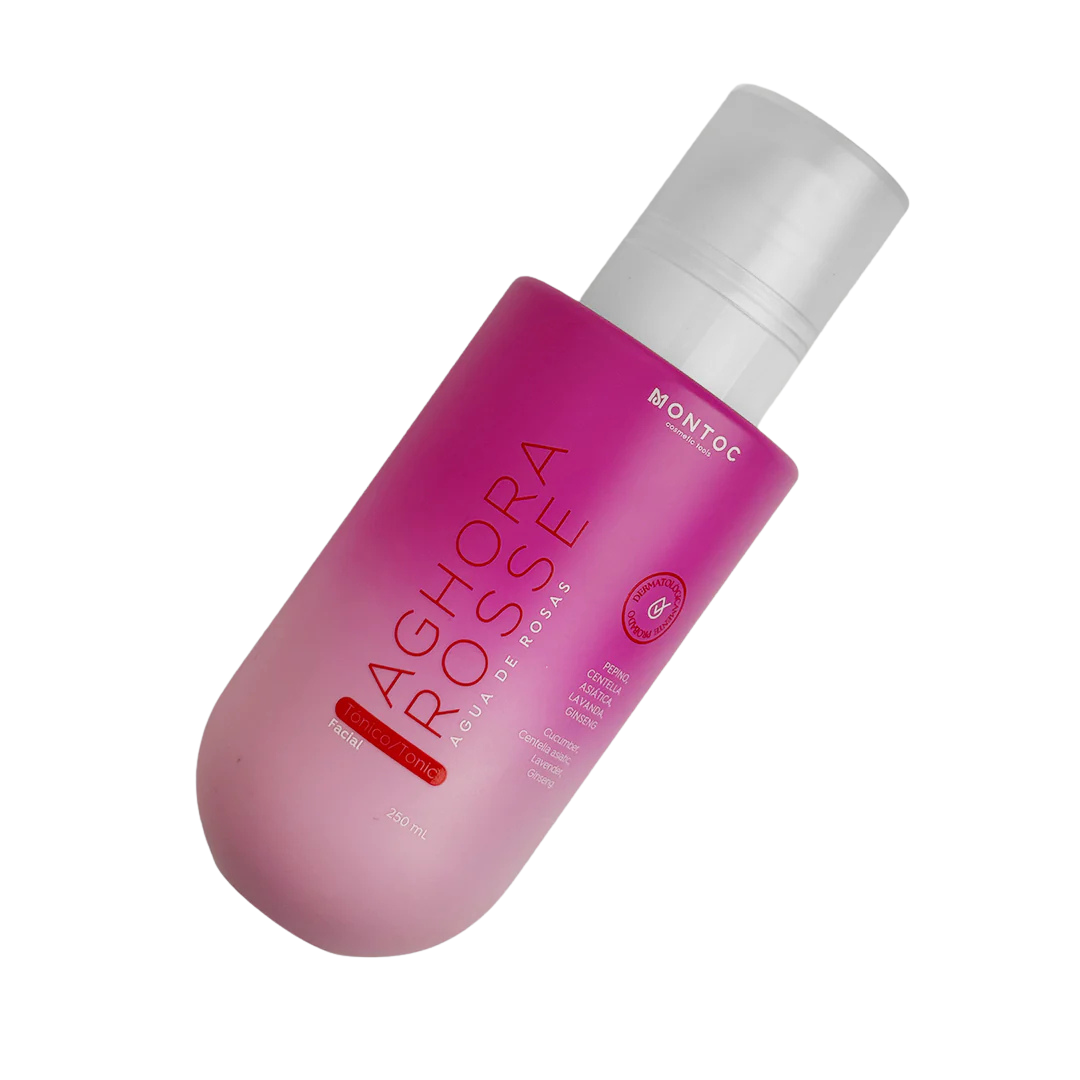 TÓNICO FACIAL AGHORA ROSSE 250 ML DE MONTOC NUEVA PRESENTACIÓN