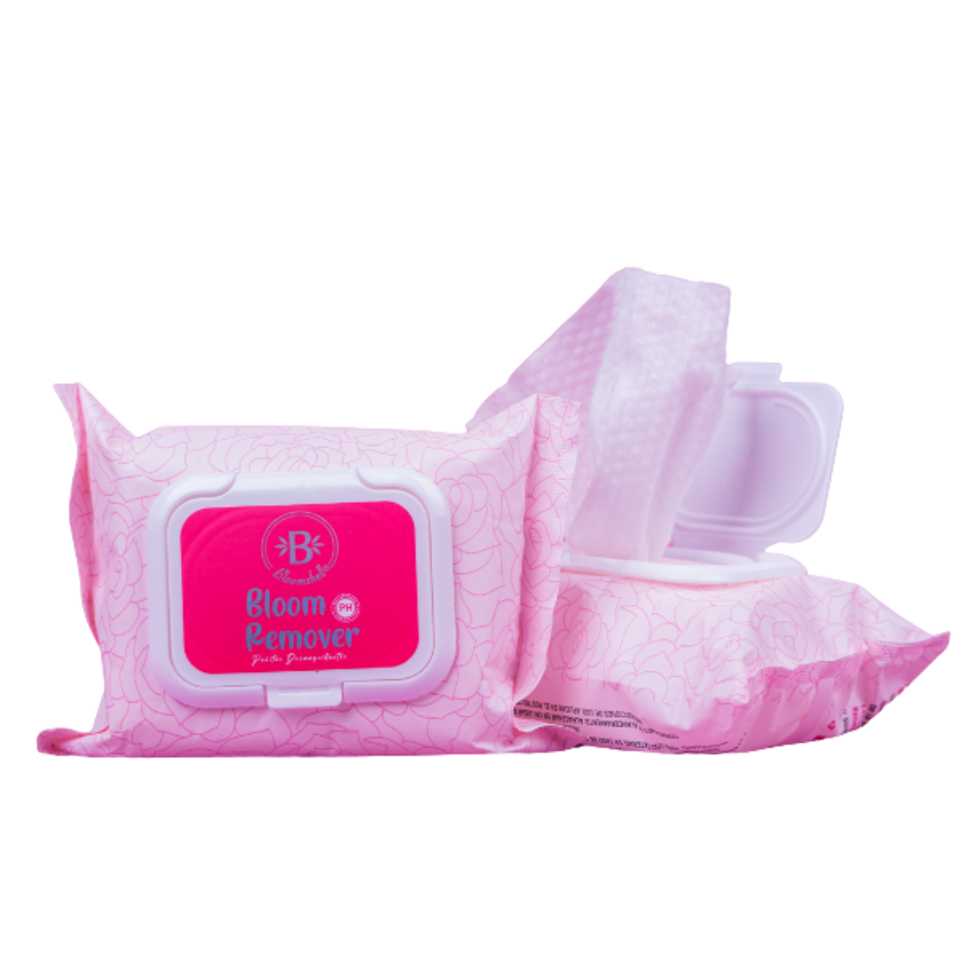 BLOOM REMOVER PAÑITOS HÚMEDOS DESMAQUILLANTES DE BLOOMSHELL