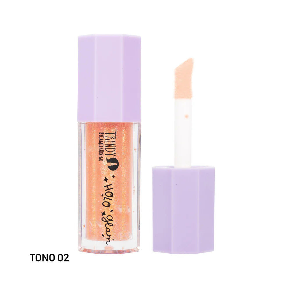 BRILLO DE LABIOS HOLO GLAM DE TRENDY