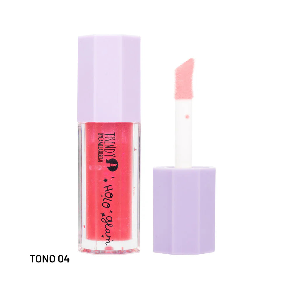 BRILLO DE LABIOS HOLO GLAM DE TRENDY