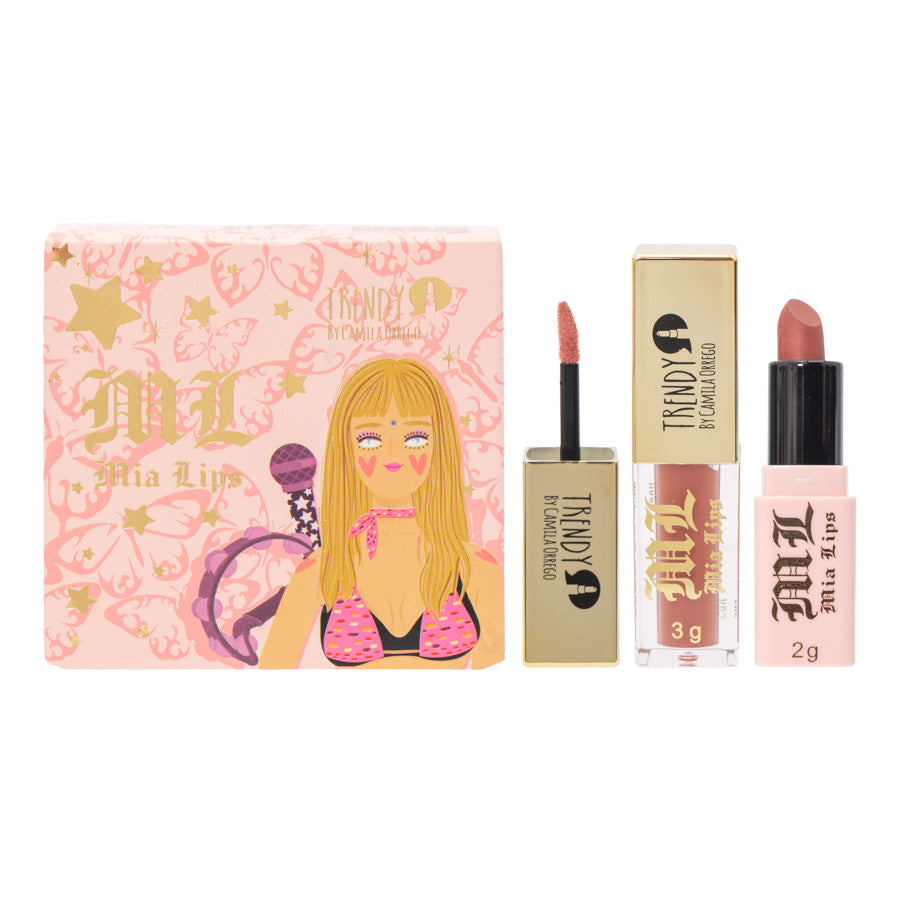 KIT MIA LIPS DE TRENDY