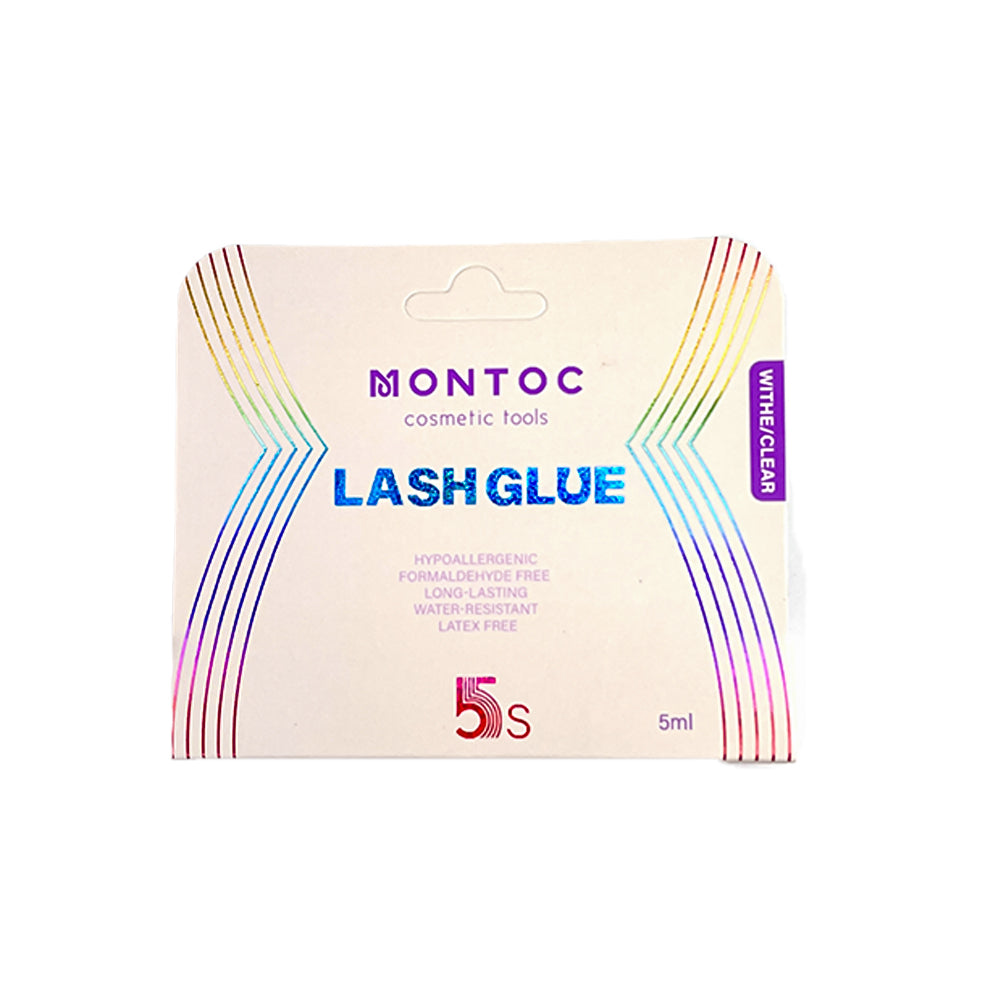 PEGA PARA PESTAÑAS LASHGLUE WHITE/CLEAR DE MONTOC