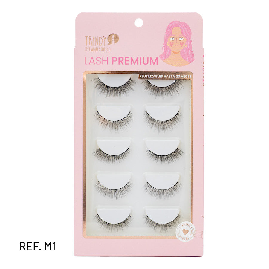 LASH PREMIUM SET X5 DE TRENDY