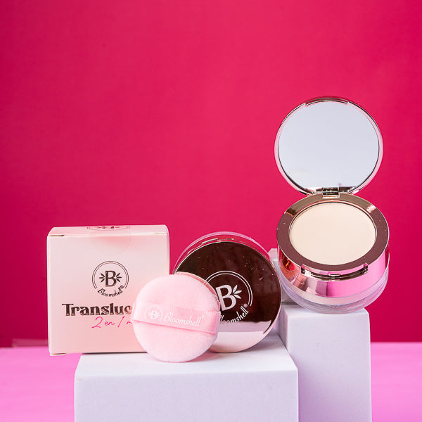 POLVO SUELTO TRANSLUCENT 2 EN 1 MINI DE BLOOMSHELL