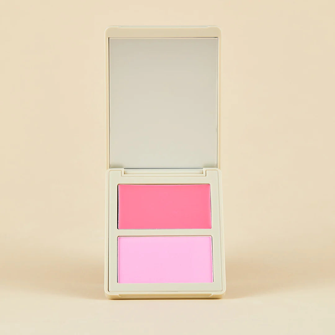 RUBOR EN DÚO ALLURE CREMA Y POLVO COMPACTO DE ATENEA