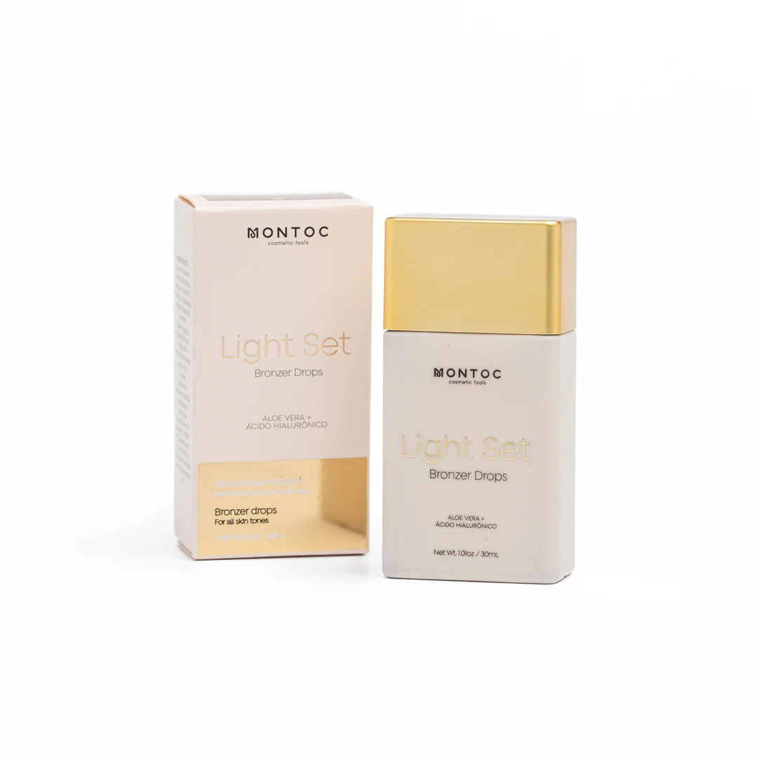 BRONZER DROPS LIGHT SET BRONCEADOR LIQUIDO PROFESIONAL DE MONTOC