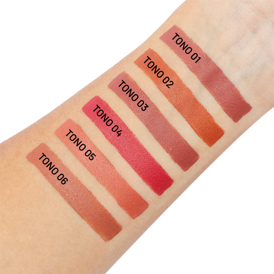 KIT X 6 LABIALES MINI MATTE DE TRENDY