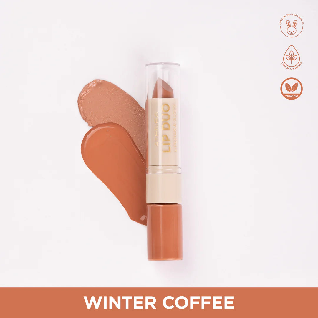 LIP DUO LIPSTICK Y GLOSS DE ATENEA