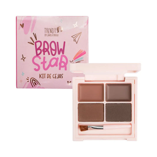 KIT DE CEJAS BROW STAR DE TRENDY