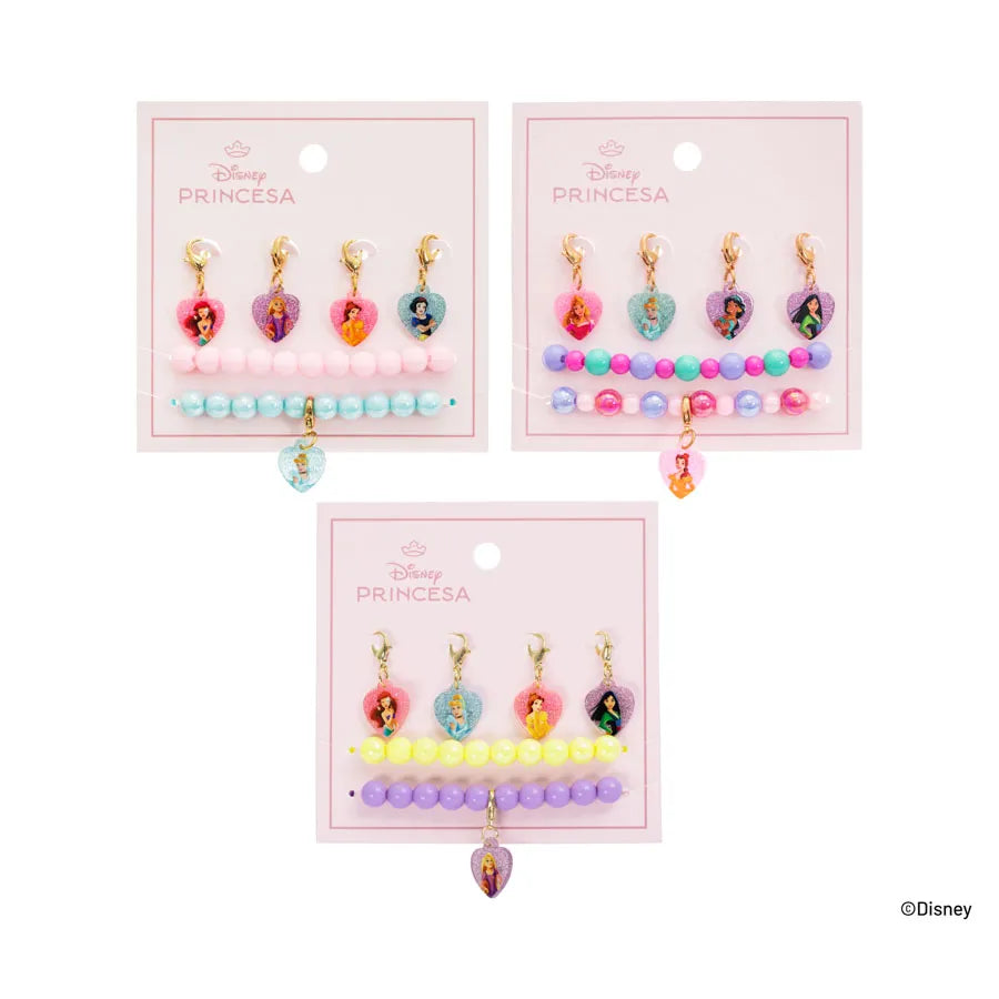 KIT DE PULSERAS INTERCAMBIABLE PRINCESAS DE DISNEY DE TRENDY