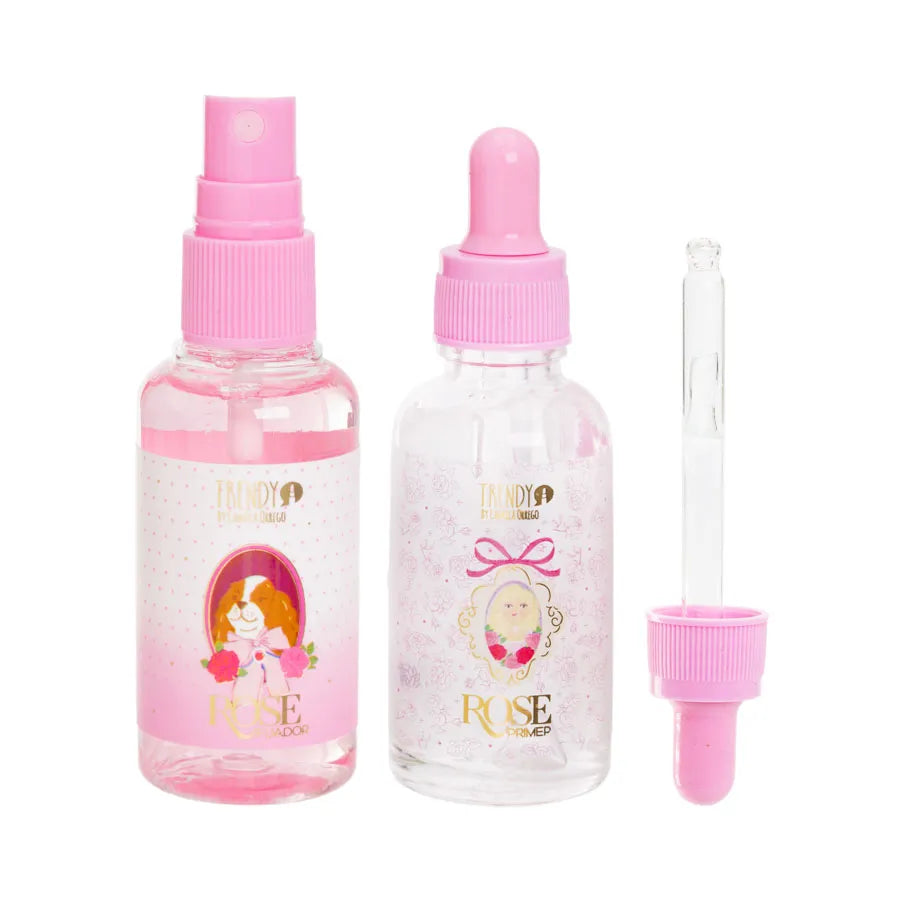 KIT PRIMER Y FIJADOR ROSE DE TRENDY NUEVA PRESENTACIÓN