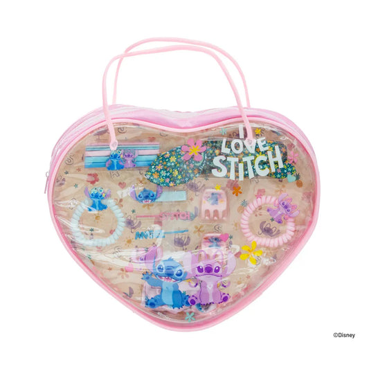 KIT MALETA CORAZÓN STITCH PARA NIÑAS DE TRENDY