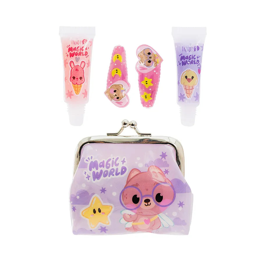 KIT DE NIÑAS OSITO DE TRENDY