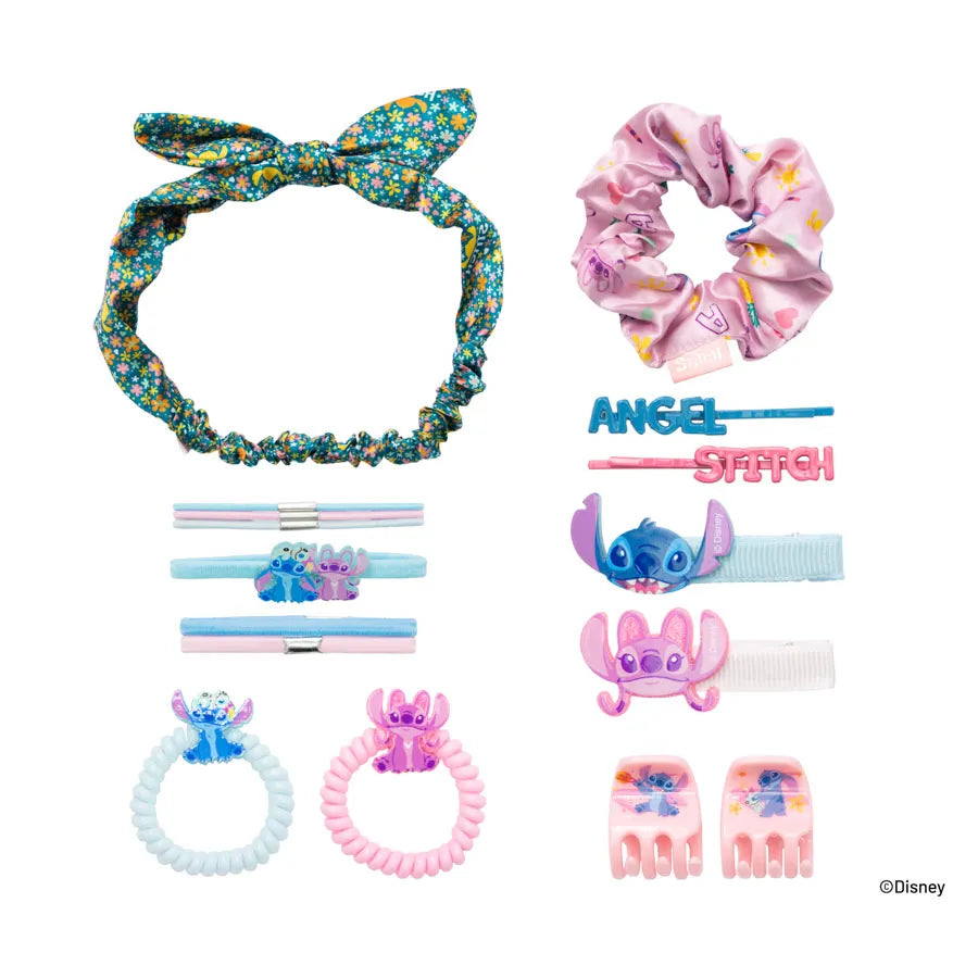 KIT MALETA CORAZÓN STITCH PARA NIÑAS DE TRENDY