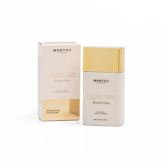 BRONZER DROPS LIGHT SET BRONCEADOR LIQUIDO PROFESIONAL DE MONTOC