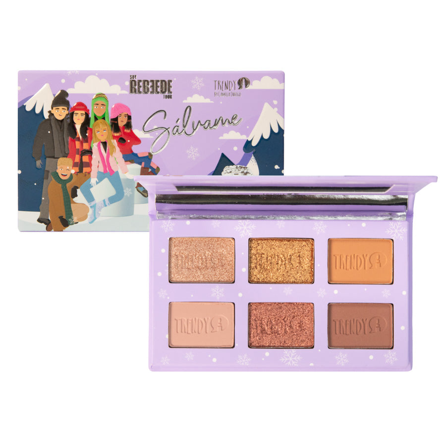 PALETA DE SOMBRAS SÁLVAME RBD