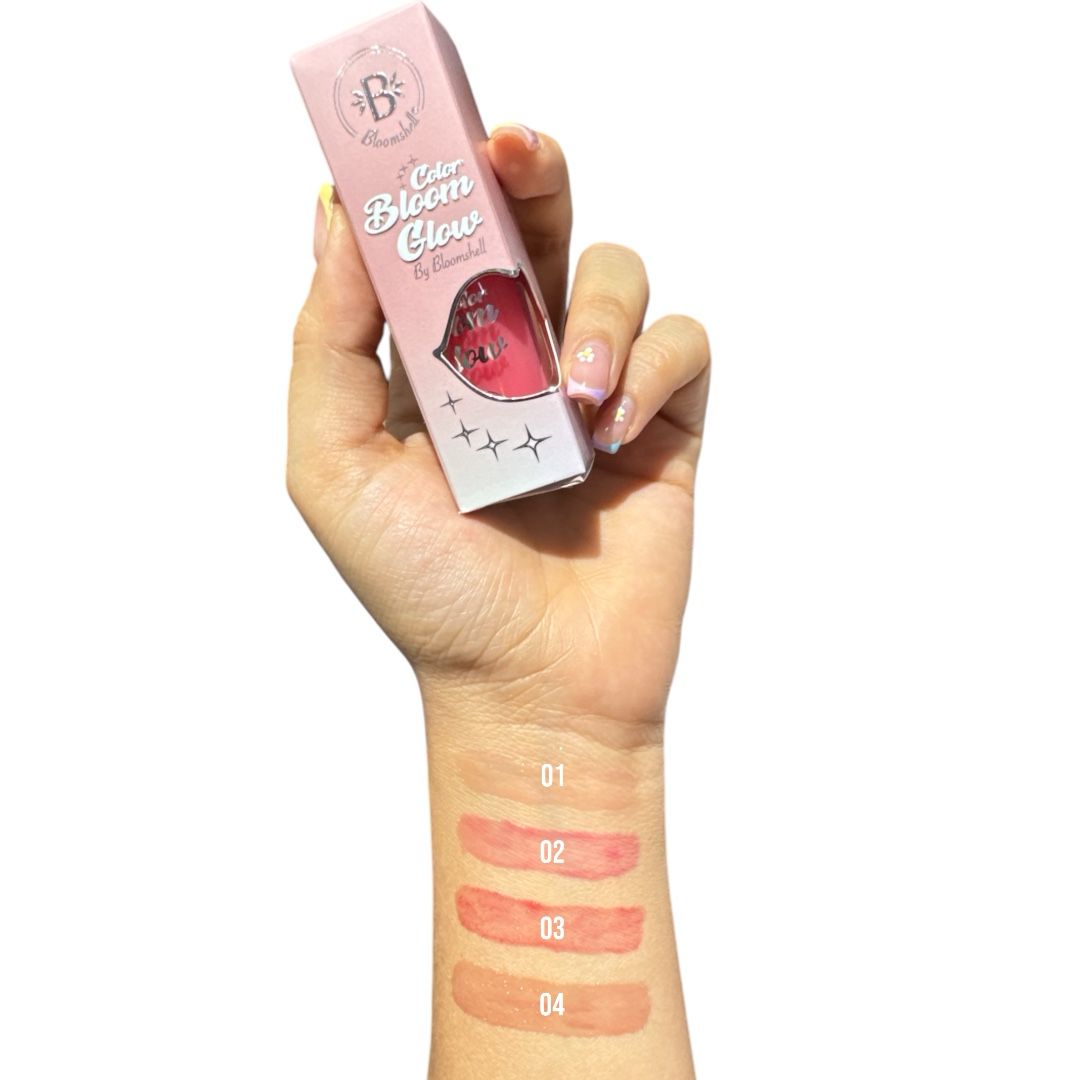 COLOR BLOOM GLOW LIP GLOSS DE BLOOMSHELL